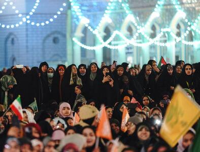 مراسم شکرگذاری و اختتامیه جشن‌های نیمه شعبان در مسجد جمکران آغاز شد