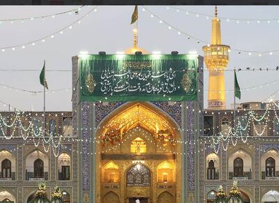 حال و هوای حرم مطهر رضوی در روز ولادت امام زمان(عج) و نیمه شعبان + فیلم و تصاویر