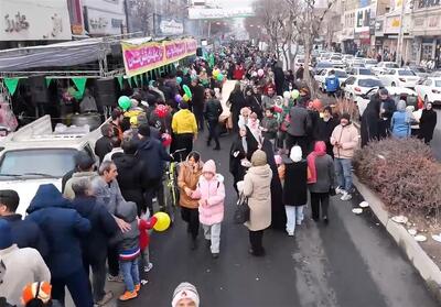 جشن کیلومتری نیمه شعبان در فردیس برگزار شد- فیلم فیلم استان تسنیم | Tasnim
