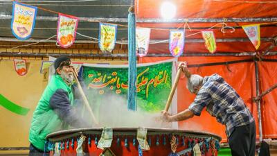 خدمات رسانی موکب مهاجران افغانستانی + فیلم