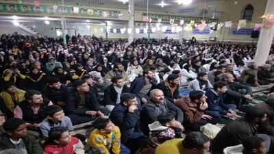 برگزاری جشن نیمه شعبان در ظفرآباد شیراز + عکس و فیلم