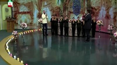 مولودی جشن ولادت امام زمان حضرت مهدی (عج) + فیلم