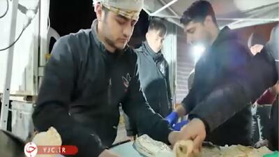خدمت‌ رسانی عاشقانه نوجوانان در جشن نیمه‌ شعبان+فیلم