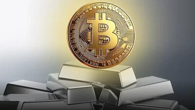 نقره به بیت کوین تنه زد