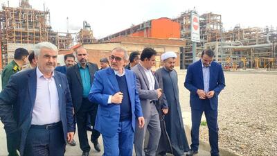 گام‌های امیدبخش  برای تکمیل کارخانه پلیمر گچساران+فیلم