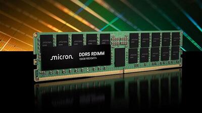 دستیابی Micron به سرعت حافظه DDR5-9200 با فناوری ساخت جدید و لیتوگرافی EUV