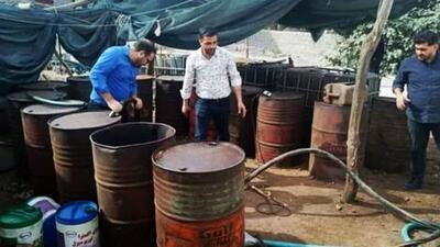 کشف انبار بزرگ سوخت قاچاق در هرمزگان