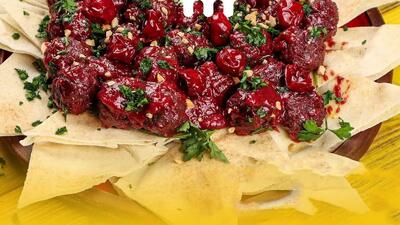 طرز تهیه کوفته قلقلی با سس آلبالو و طعم و مزه جدید و عالی