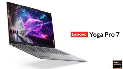 لنوو لپ‌تاپ فوق باریک Yoga Pro 7 را با نمایشگر اولد رونمایی کرد