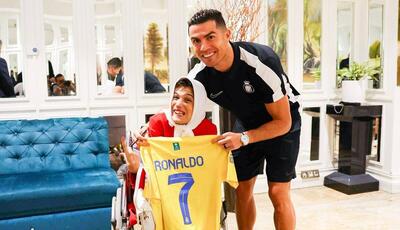 فاطمه حمامی و یک هدیه خاص برای رونالدو؛ آیا این نقاشی به دست CR7 می‌رسد؟