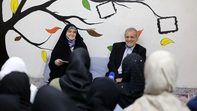 مراسم افطاری سیدمحمد خاتمی با حضور پزشکیان و خانواده اش + عکس