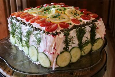 طرز تهیه کیک پنیر و ژامبون بی نظیر - فراشپز