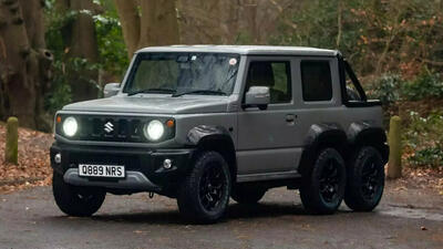 معرفی سوزوکی جیمنی 6×4
