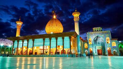 الیزابت تیلور در شاهچراغ+ عکس