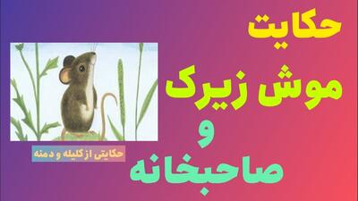 حکایت موش زیرک و مرد صاحبخانه از کلیله و دمنه | هرکس مال ندارد دوست، برادر و یار ندارد!