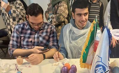 جشن تخم‌مرغ‌های نوروزی برای بیماران چشمی آرپی