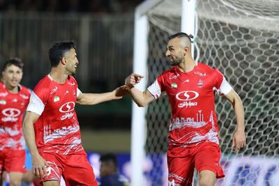 خلاصه بازی دو تیم پرسپولیس تهران و چادرملو | پرسپولیس به یک قدمی صدر جدول رسید