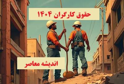 دولت تکلیف افزایش حقوق کارگران را بالاخره مشخص کرد+ جدول حداقل حقوق کارگران ۱۴۰۴ اندیشه معاصر