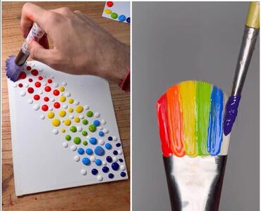 ۲۰ ایده هنری نقاشی کشیدن با آبرنگ و رنگ / تابلو نقاشی برای اتاقت بکش