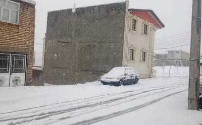 فیلم/ بارش برف زمستانی در استان اصفهان