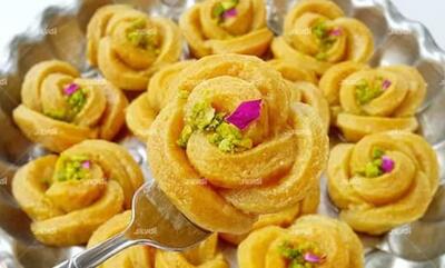 طرز تهیه شیرینی گل رز (تاتلی)؛ شیرینی ترکیه‌ای برای نوروز