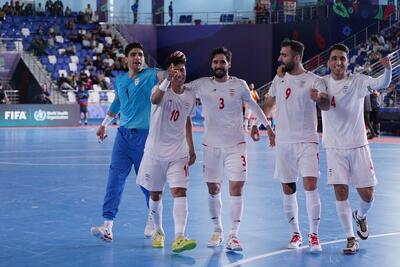 تیم ملی فوتسال ایران و برزیل روبه‌روی هم قرار گرفتند