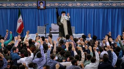 گزارش تصویری | دیدار رمضانی دانشجویان با رهبر انقلاب