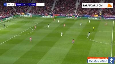 گل کانر گالاگر به رئال مادرید در ثانیه 28 بازی (اتلتیکو مادرید 1-0 رئال مادرید) - پارس فوتبال