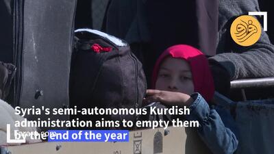 خروج بیش از ۶۰۰ داعشی عراقی از اردوگاه الهول