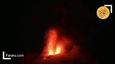 فوران آتشفشان فوئگو در گواتمالا
