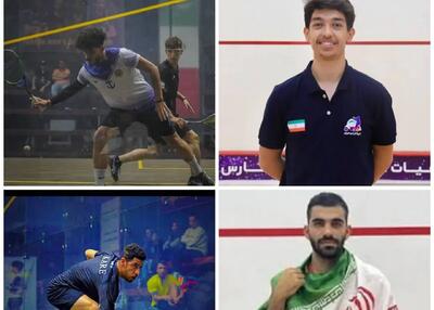 رقابت چهارضلعی جذاب برای پیراهن تیم ملی اسکواش - پارس فوتبال