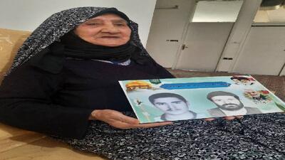مادری که همسر و فرزندش را در یک عملیات تقدیم وطن کرد