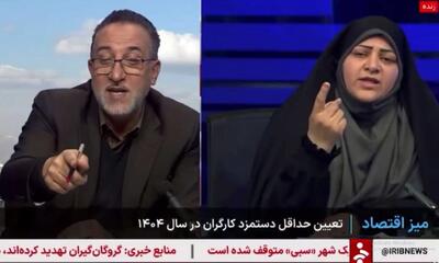 دعوای نمایندگان مجلس روی آنتن زنده تلویزیون!