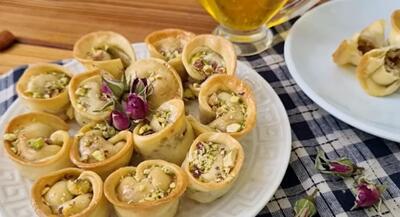 آسونترین شیرینی باقلوا با خمیر فوری و ساده!