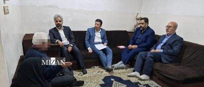 رئیس کل دادگستری استان بوشهر از ۹ خانواده زندانیان نیازمند بوشهر سرکشی کرد