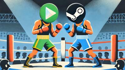 مطلب روز | آخرین رقیب Steam Google Play Games است | پیراشکی