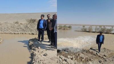 آغاز عملیات مرطوب‌سازی کانون‌های گرد و غبار در بستر تالاب بین‌المللی هامون