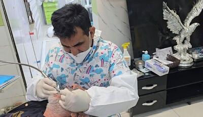 ویزیت رایگان ۳۱۳ نفر از خانواده شهدا و ایثارگران در زاهدان