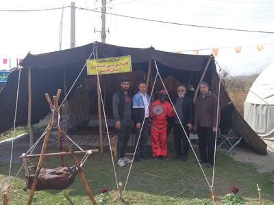 برپایی پنج ایستگاه نوروزی در شهرستان قاین