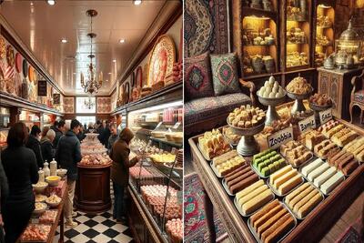 بهترین شیرینی فروشی های تهران/ شیرینی های خوشگل و لاکچری برای پذیرایی عیدو اینجا بخر