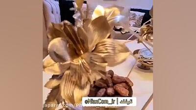 ایده تزئین سفره هفت سین جدید با موارد ساده و ارزان