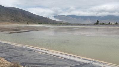 لایروبی آب بندان قاجارخیل ساری ۴۵ درصد پیشرفت دارد