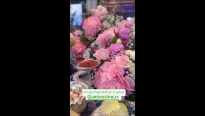 سفره هفت سین شبنم قلی‌خانی؛ از طراحی فاخر با گل‌های زیبا تا ظروف نقره‌ای، ایده‌ای برای یک عید نوروز لاکچری