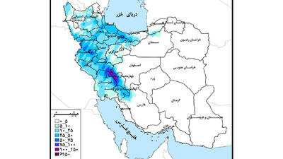 پربارش ترین و کم بارش ترین نقاط ایران در هفته جاری کدام اند؟