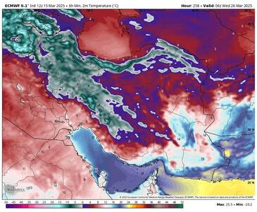 هشدار فوری به کشاورزان و باغداران درباره یخبندان