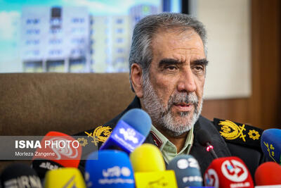 نشست خبری فرماندهی انتظامی تهران بزرگ