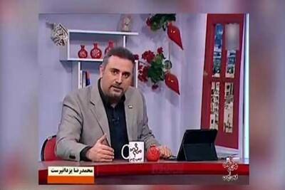 مجری مشهور برنامه عصر جدید در آی سی یو بستر شد