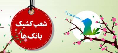 شعب کشیک نوروزی سال ۱۴۰۴ بانک‌ها