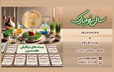 معرفی اینترنت بهاری مخابرات با بسته‌‌های ترافیکی هفت‌‎‌سین‌ | سیتنا