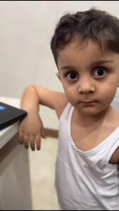 کلیپ بامزه پسر بچه قبول داری من برای تو سنگ تموم گذاشتم؟ آره میدونم